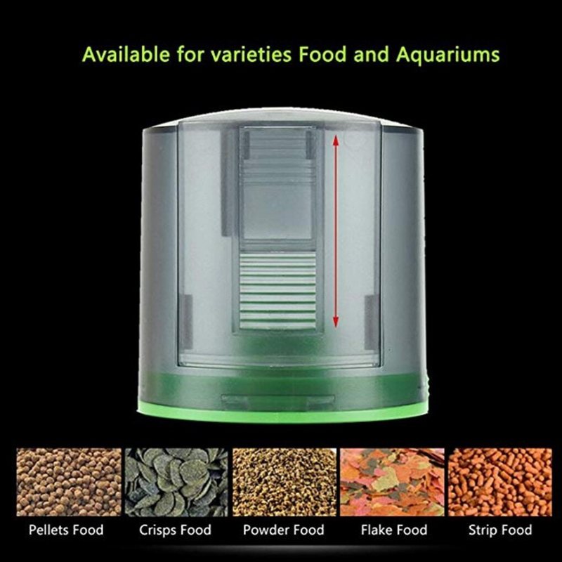 Automatisk Fiskmatare Aquarium Timer Dispenser
