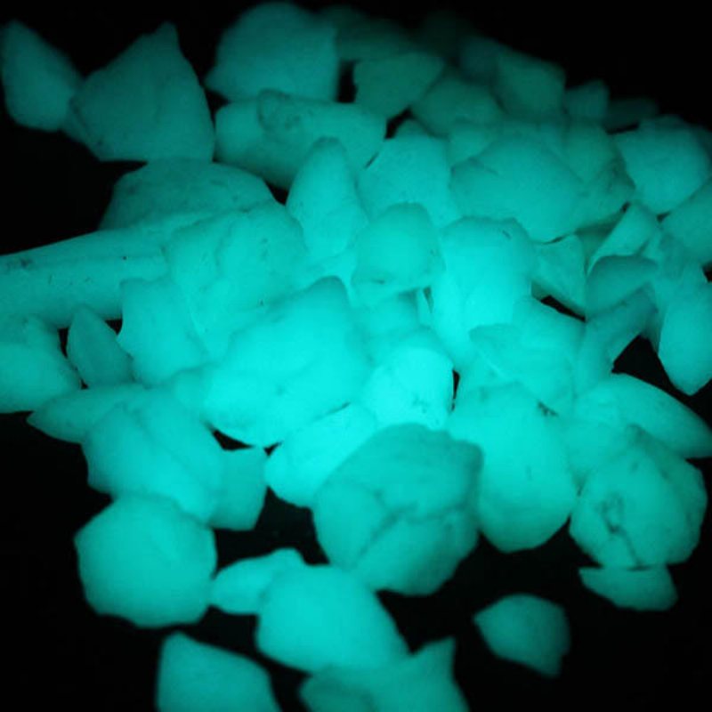 1000 G Konstgjorda Glödande Spillror Trädgårdsväg Blomkruka Dekor Landskap Noctilucent Stones