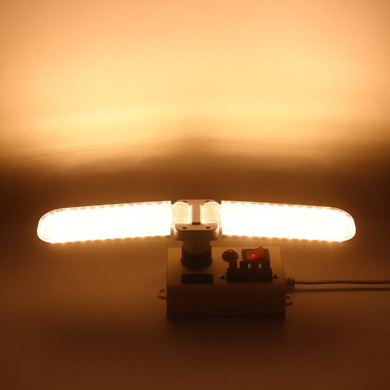 120/180/240led Grow Light E27 Fullspektrum Växande Hydroponisk Garagelampa För Växtgrönsaker Ac85-265v