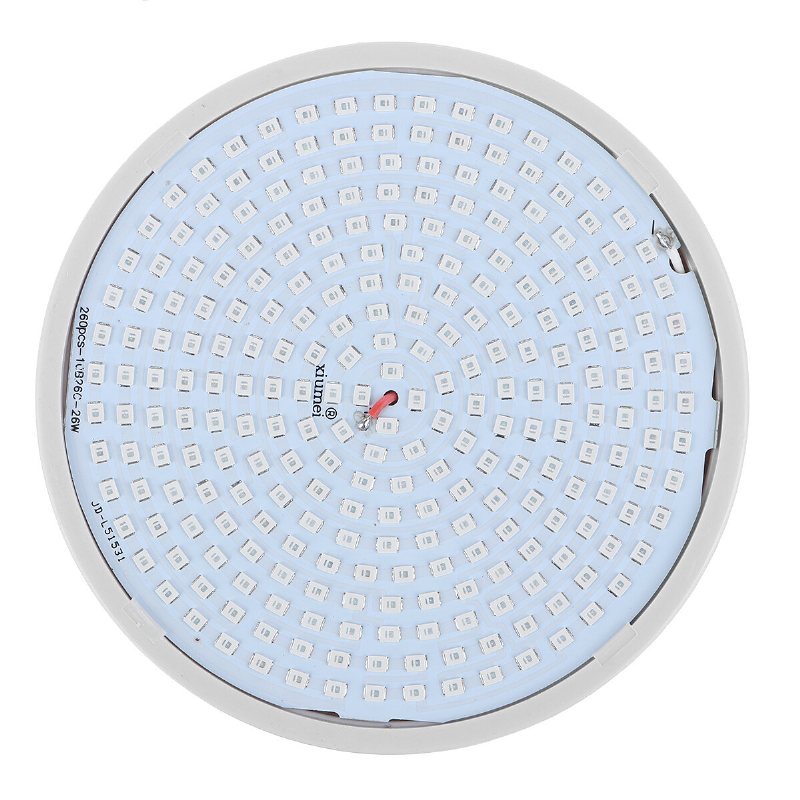 15w 20w 26w E27 Led-lampa Växande Ljus För Inomhusblomman Växtväxt Fröplanta Us Plug Ac85-265v