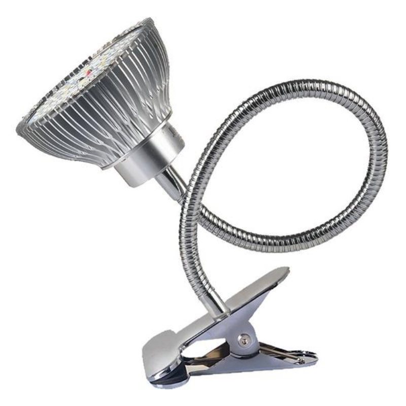 15w Full Spectrum 78 Led Clip Grow Light Flexibel Skrivbordslampa För Inomhusväxtväxthus Ac100-240v