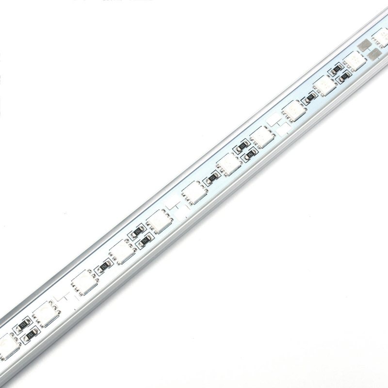 5 St 50cm Smd5050 Icke-vattentät 5:1 Led Strip Light + 5a Nätadapter För Grow Plant Garden Dc12v