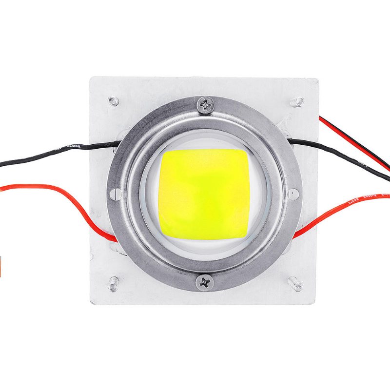 50 W Vit/rosa Färg Full Spectrum Cob Grow Light Kit Chip Kylfläns Led-linsmodul Ac170-300v