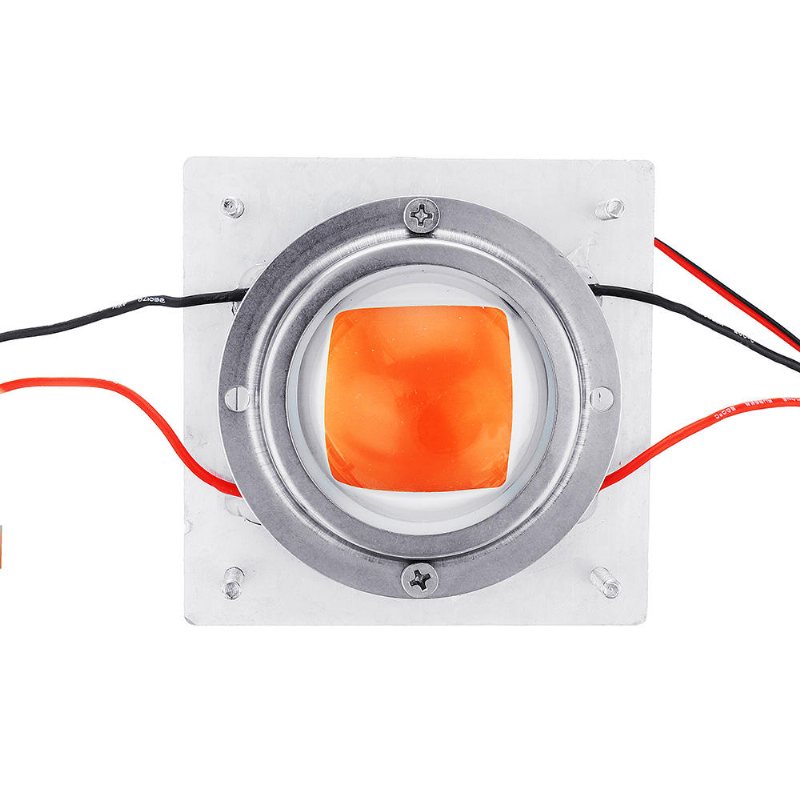 50 W Vit/rosa Färg Full Spectrum Cob Grow Light Kit Chip Kylfläns Led-linsmodul Ac170-300v