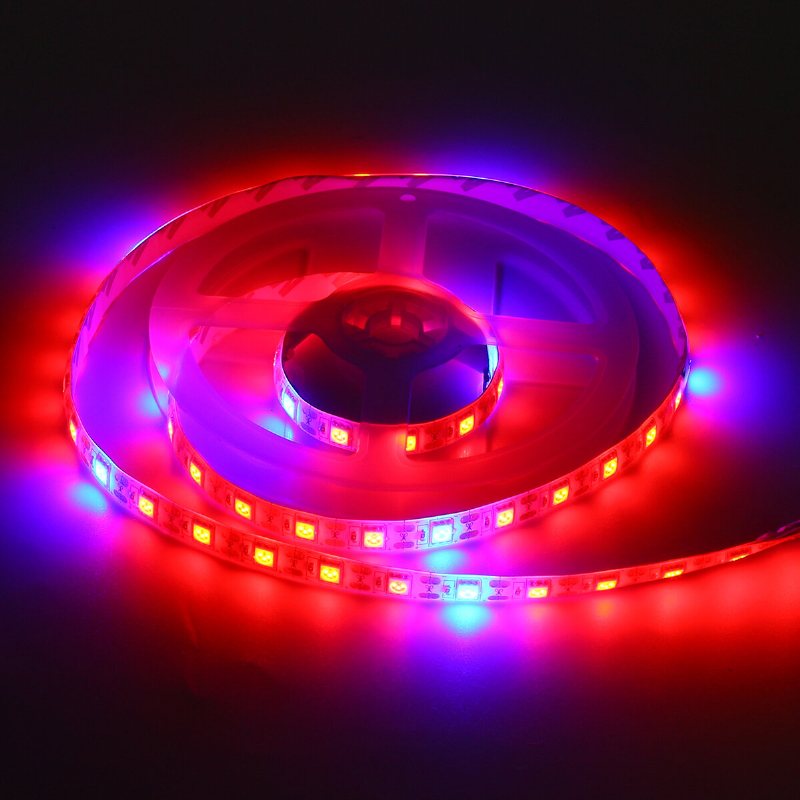5v Plant Grow 5050 Led-ljusremsa Trädgård Hydroponics Blommor Växer Fullt Spektrum
