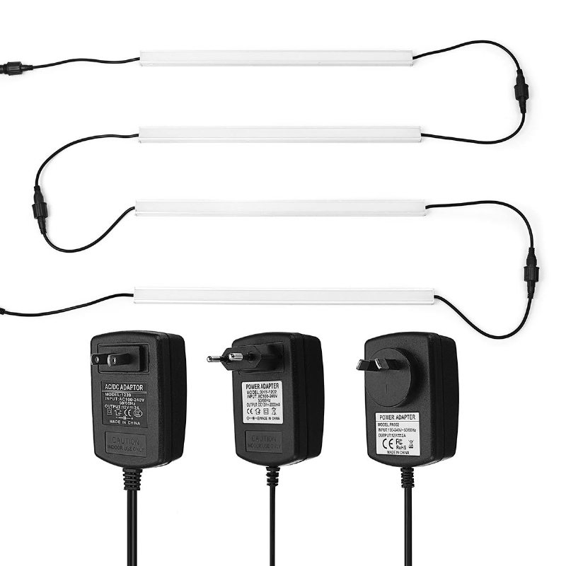 Ac100-240v 24w Röd:blå 4:1 Led Grow Rigid Strip Light Ip65 Plant Garden Växthus Blomsterlampa