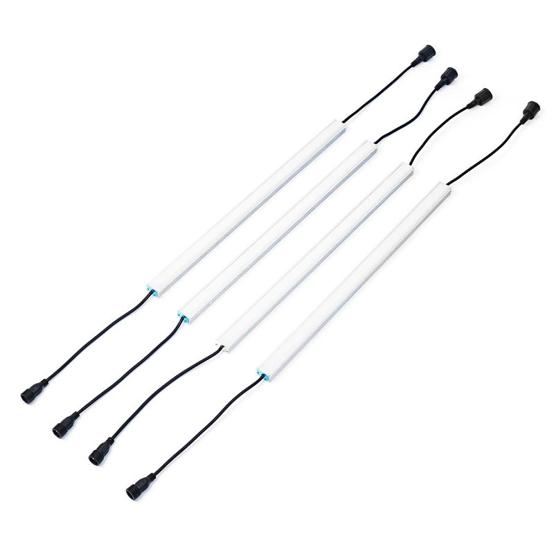 Ac100-240v 24w Röd:blå 4:1 Led Grow Rigid Strip Light Ip65 Plant Garden Växthus Blomsterlampa