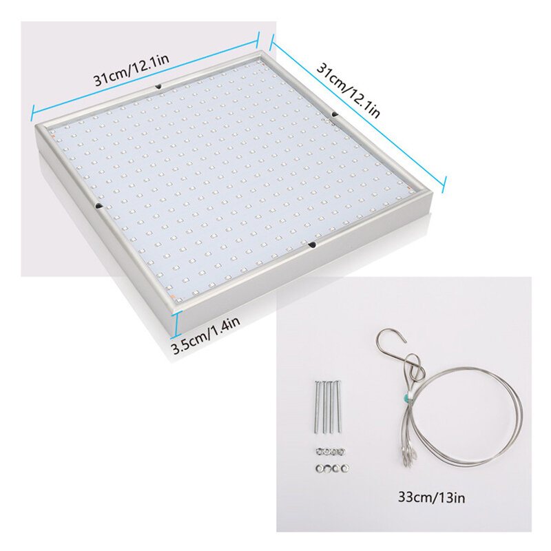 Ac85-265v 60w 289 Led Grow Light-odlingslampa För Grönsaksblomma Inomhusväxt