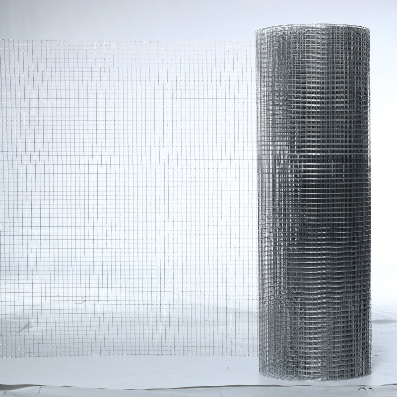 Hårdvara 1/2 Tum Trådnät 46 Tum X 50 Fot 19 Gauge Varmförzinkat Material Staket För Hönsgårdsbur Penna Grönsaker
