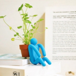 Intresse Mini Diy Ändrade Iron Man Krukväxter Office Home Plant