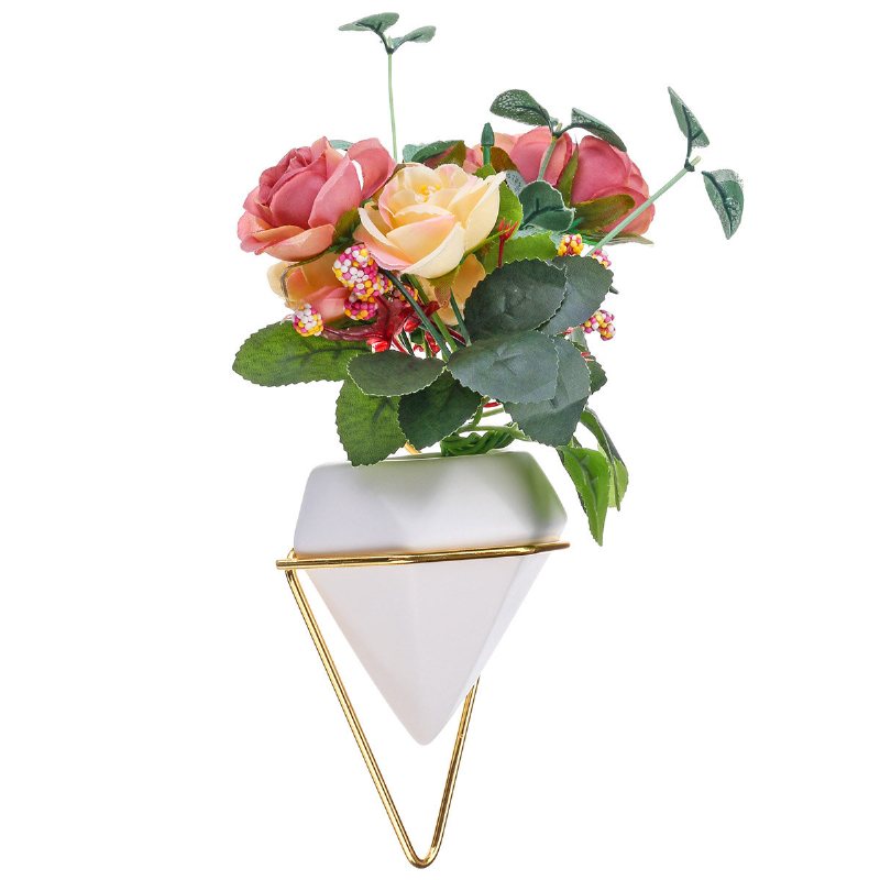 Marmormönster Väggmonterade Blomkrukor Kreativa Hängande Blomkruka