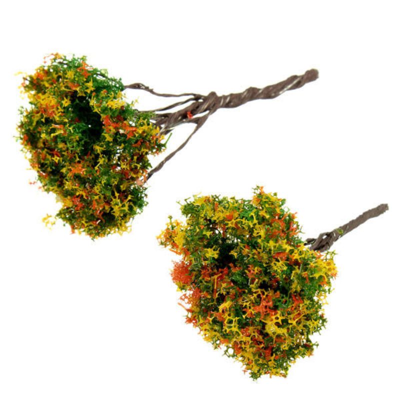 Mini Resin Träd Mikro Landskap Dekor Trädgård Diy Dekoration