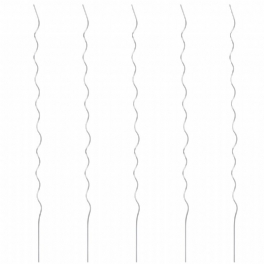 Plantenstok Spiraal 110 cm Galvaniserad Stål 5 St