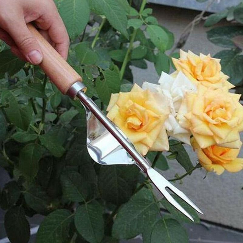 Trädgårdsrensningsredskap Gräsmatta Robust Grävavdragare
