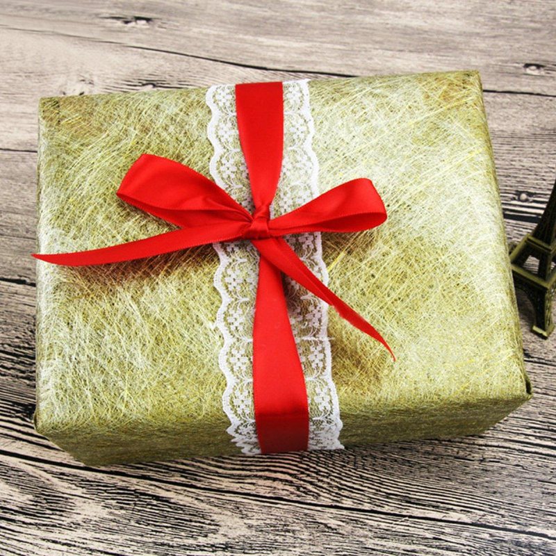 13 Mönster 4.5 M Blombukett Omslagspapper Hantverk Julklappar Förpackningsdekorationer Tillbehör