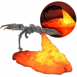 3d Dragon Lamp Sovrum Led Night Light