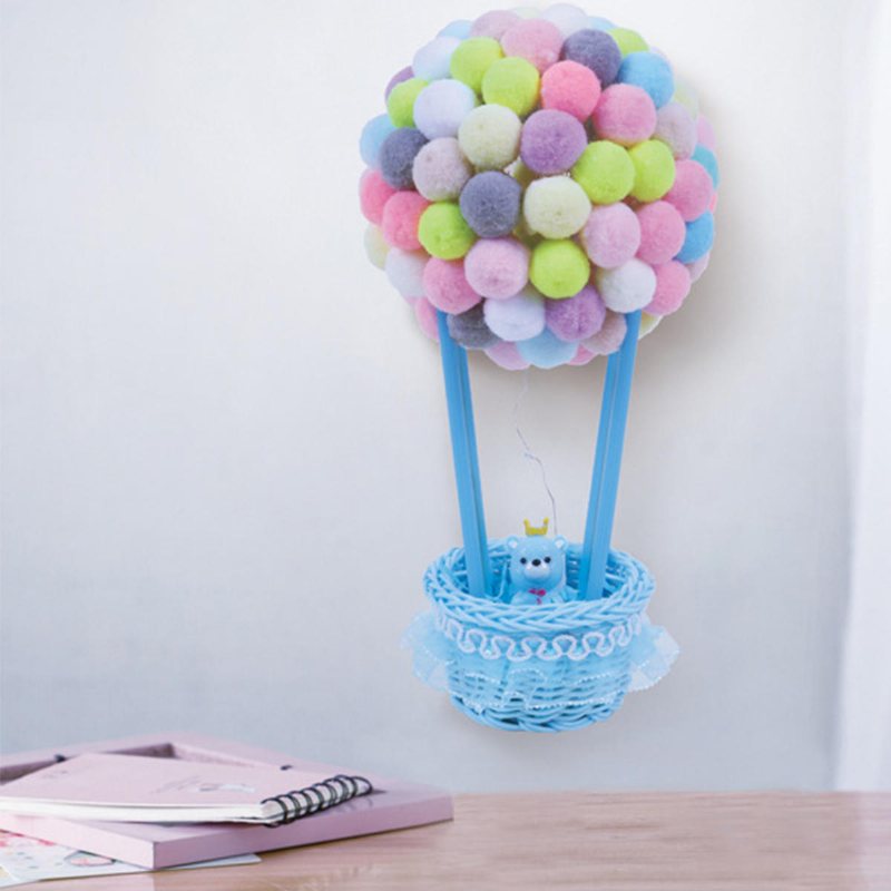 Diy Luminous Ball Surrning Varmluftsballong Lysande Ornament Bordsskiva Nattljus