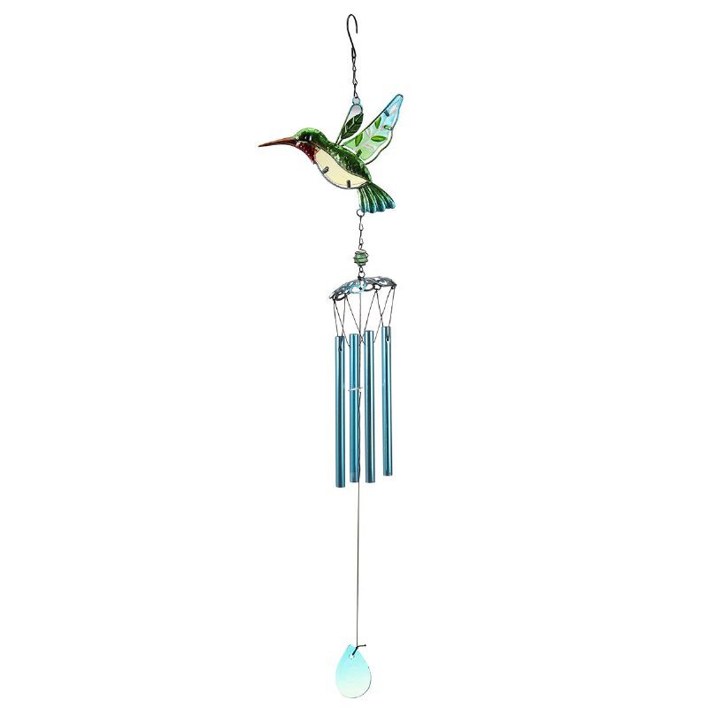 Hummingbird Dragonfly Wind Chimes Klockor Hängande Presenter Drömfångare Hemvägg Bildekoration