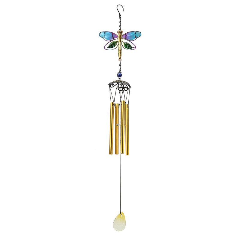 Hummingbird Dragonfly Wind Chimes Klockor Hängande Presenter Drömfångare Hemvägg Bildekoration