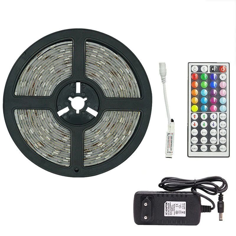 Led-ljusremsor Bluetooth Wifi-kontroller Flexibel Rgb