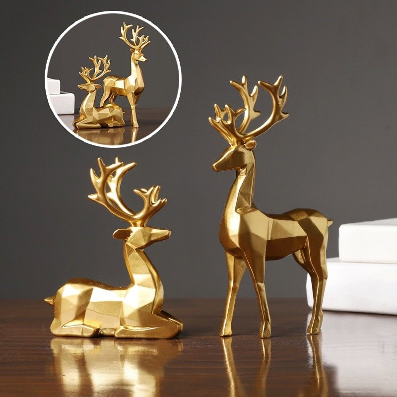 Nordic Deer Christmas 2st Set