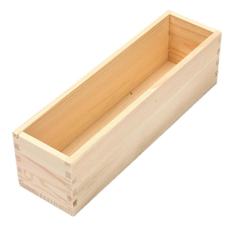 Trä Handgjord Limpa Tvål Kakform Silikon Gör Slicer Cutter