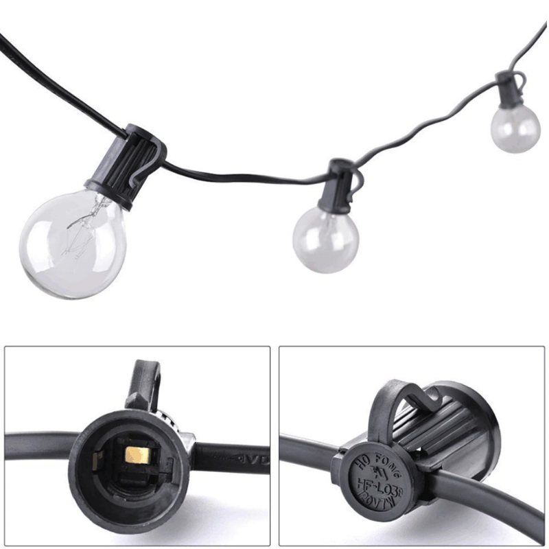 Uteplats Globe String Lights För Inomhus Utomhus Kommersiell Dekoration