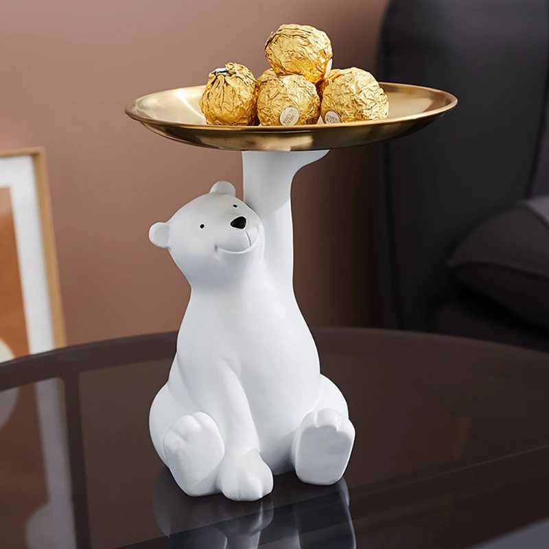 White Bear Staty Förvaringsbricka Heminredning