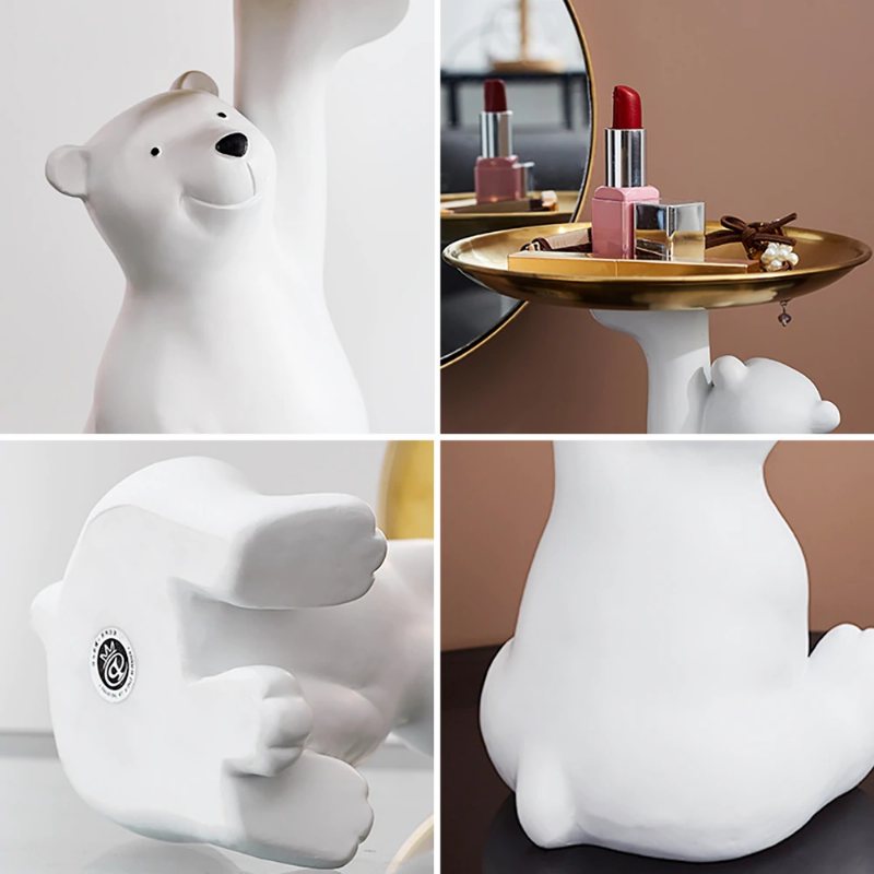 White Bear Staty Förvaringsbricka Heminredning
