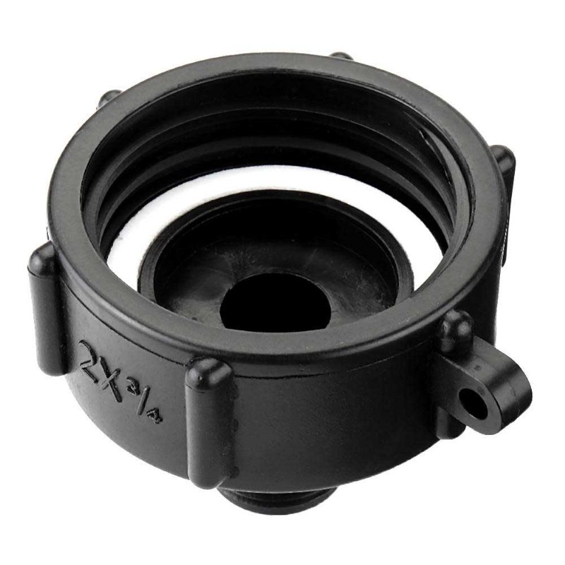 1000l S60x6 Ibc Vattentankadapter Slang Hulling Grov Gänga Snabbkoppling Till 1/2'' 3/4'' 1'' 2'' Slangrör Kranbyte Ventilbeslagsdelar För Hemträdgård