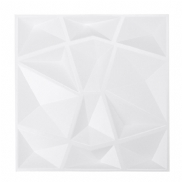 12 St/set Pvc 3d Väggpaneler Präglade Hemrumsdekal Bakgrundsdekor 12x12tum