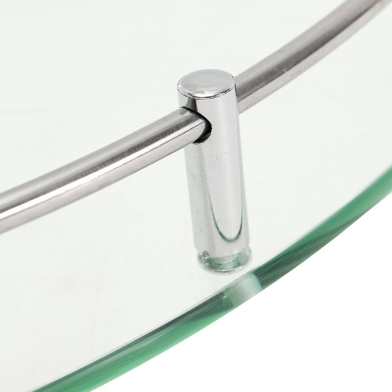 20cm/25cm Modernt Glas Badrum Badkar Dusch Triangulär Hylla Organizer Handdukshållare Enkellager