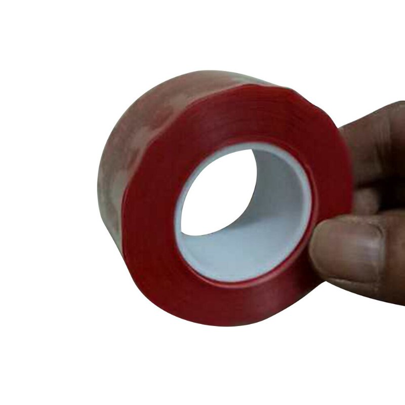 2.5cmx3m Vattentät Silikontejp Rörreparationstejp Självfixerbar Tejp Stoppa Läckagetätning Isoleringstejp Boding Rescue Tape