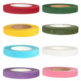 27m Florist Blomsterhandel Blommor Stam Blomma Tejp Färg Corsages Craft 12mm
