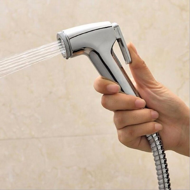 3 Stk/set Handhållen Toalett Bidé Douche Sprayer Duschslang Fäste Badrum