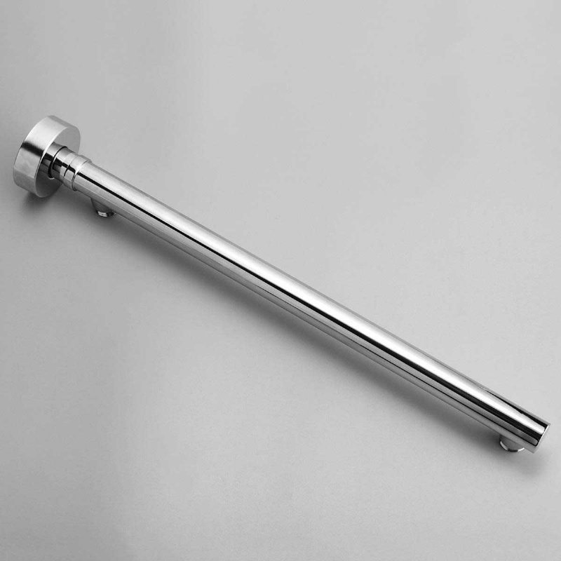 40 cm Väggmonterat Badrumsduschhuvudförlängning Rak Arm Botteninloppsslang