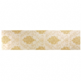53cmx10m 3d Tapetrulle Non-woven European Gold Damast Präglad Texturerad