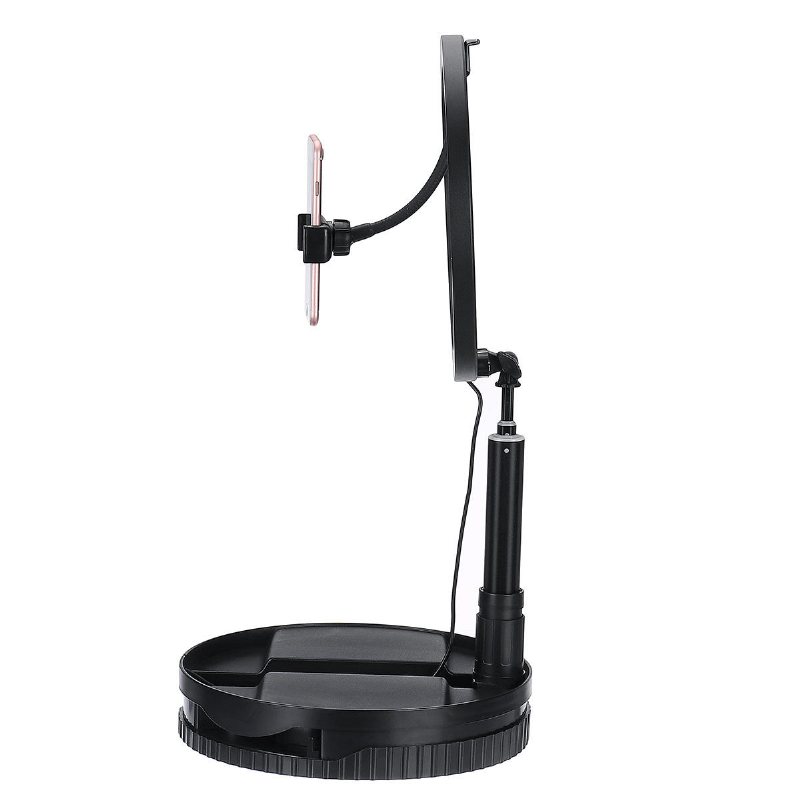Bärbar 1.68m Justerbar Led-kamerafyllningsljus Selfie Desktop Live-telefon
