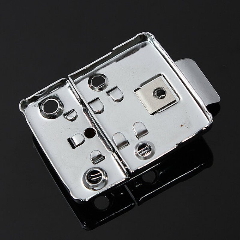 Chrome Toggle Spärr Catch Chest Flight Case Resväska Box 43mm H144