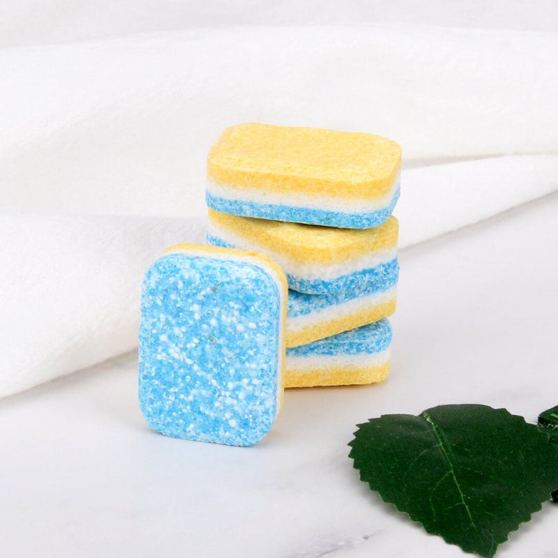 Clean-n-fresh 30st/set Diskmaskinsspecifik Automatisk Spolarengöring Tvål Innehåller Active Oxygen Factor Diskmaskinsrengöringsmedel