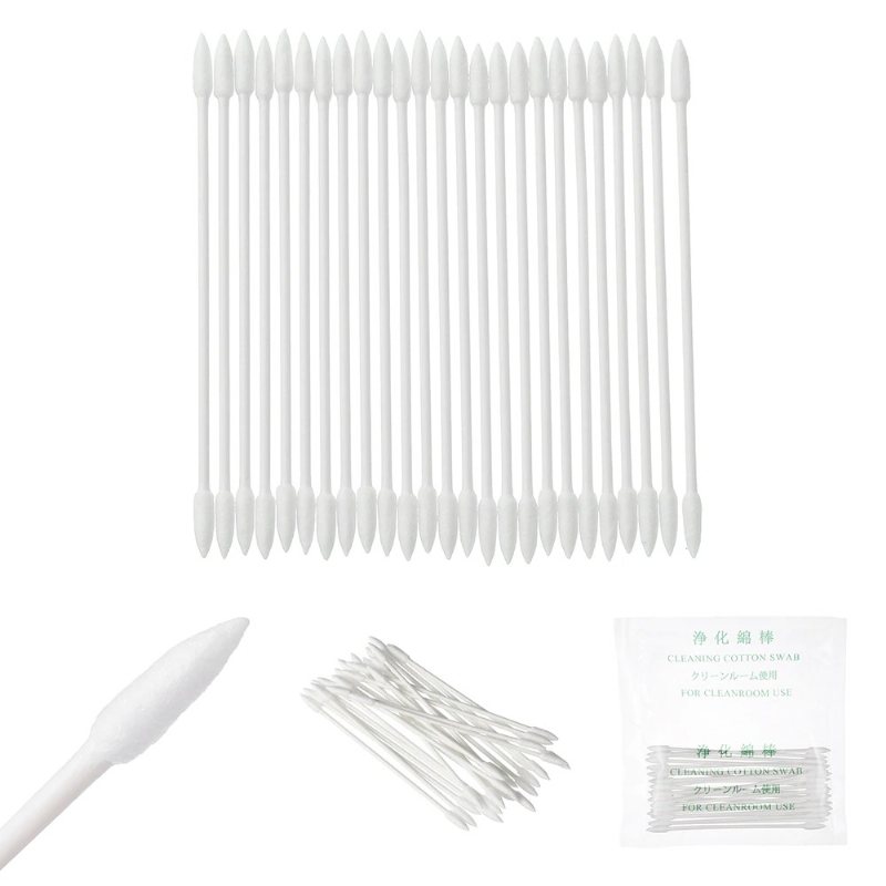 Cleaning Swab Pro Tool Bomull 50st Disposable Stick