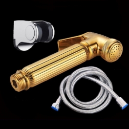 Douche Portable Bidé Spray Shattaf Duschhuvud Mässing Handhållen Toalettsats