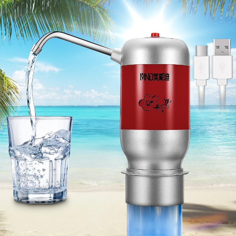 Elektrisk Automatisk Vattenpump Dispenser Gallon Flaska Dricka Med Usb-kabel Portable Switch