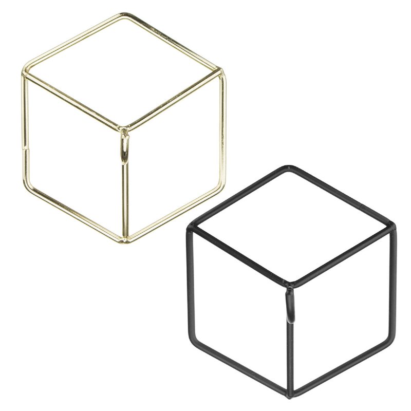 Geometrisk Väggkrok Järnhållare Nordic Hanger Hemsmycken Key Coat Duk