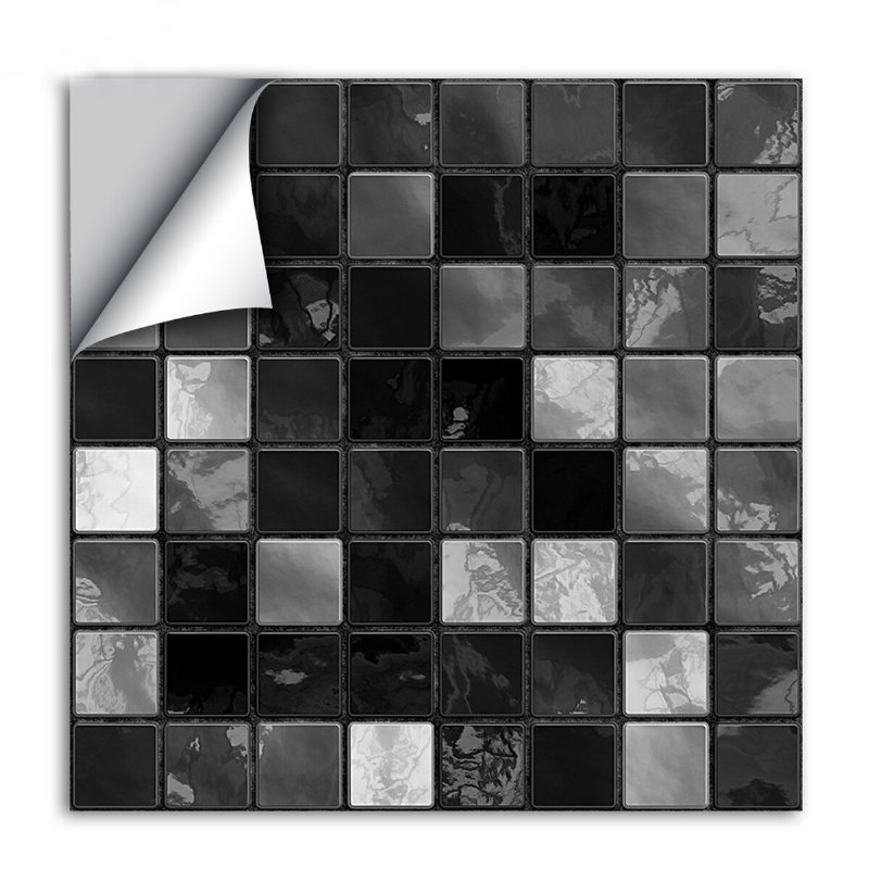 Kök Kakeldekor Badrum Modern Style Sticker Självhäftande Väggdekoration