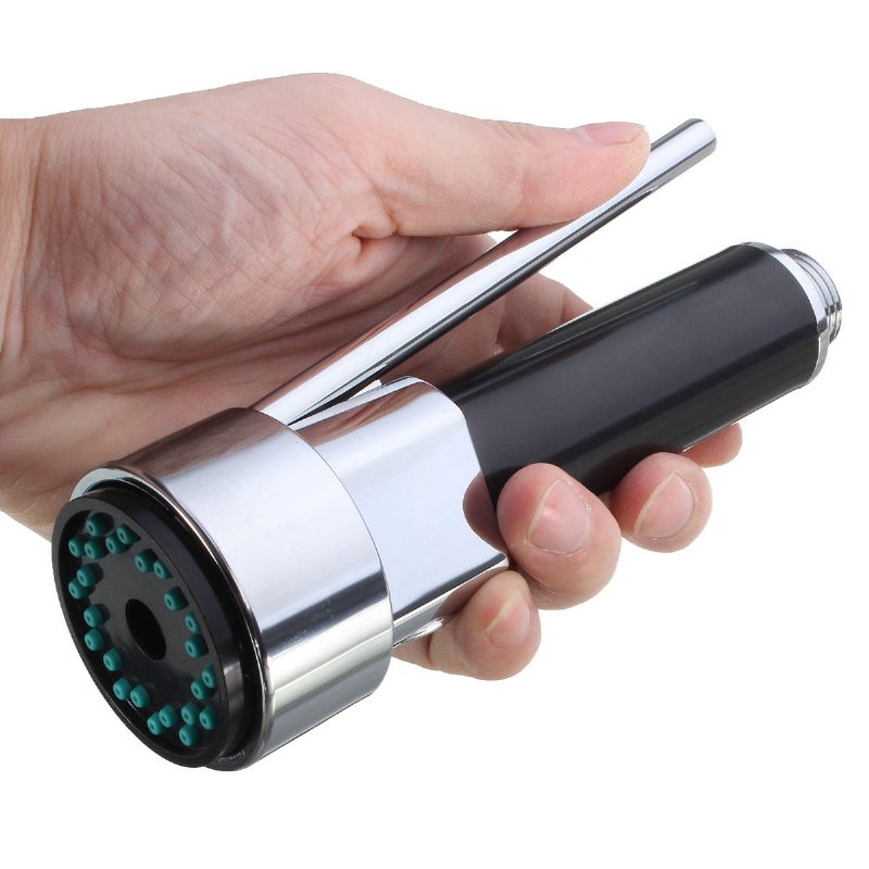 Köksblandare Blandare Dra Ut Ner Spray Duschhuvud Byte Inställningar