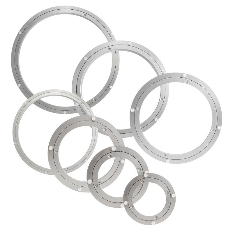 Kraftig Aluminium Roterande Lager Vridbord Rund Tallrik Porslin