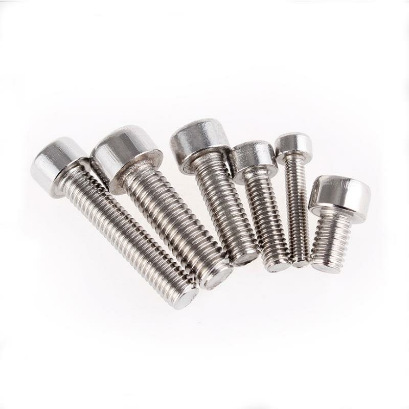 M5sh7 50 St M5 201 Rostfritt Stål 10-20 mm Insexhylsa Huvud Skruvbricka Mutter