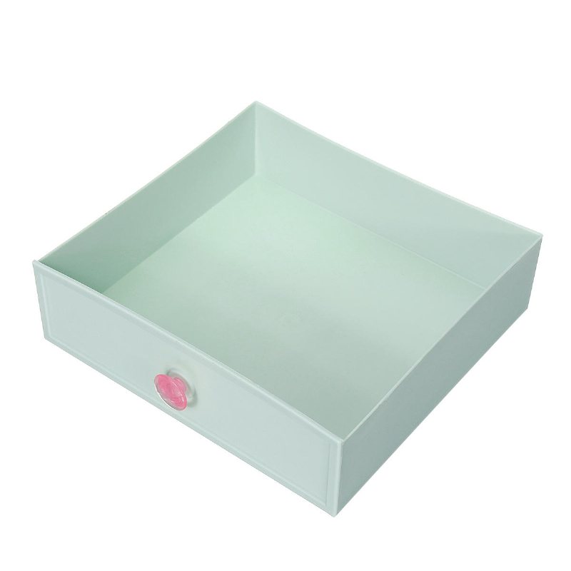 Plast Desktop Organizer Makeup Kosmetisk Förvaringslåda Brevpappershållare Hemdekorationer