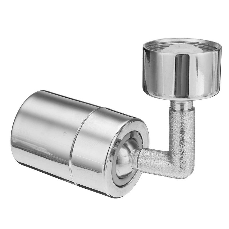 Suleve Universal Kran Areaator 360 Graders Vridbar Bubblare Roterande Mesh Mun Anti-stänkhuvud Dual Mode Kranförlängare Vattensparande Anordning För Badrumskök